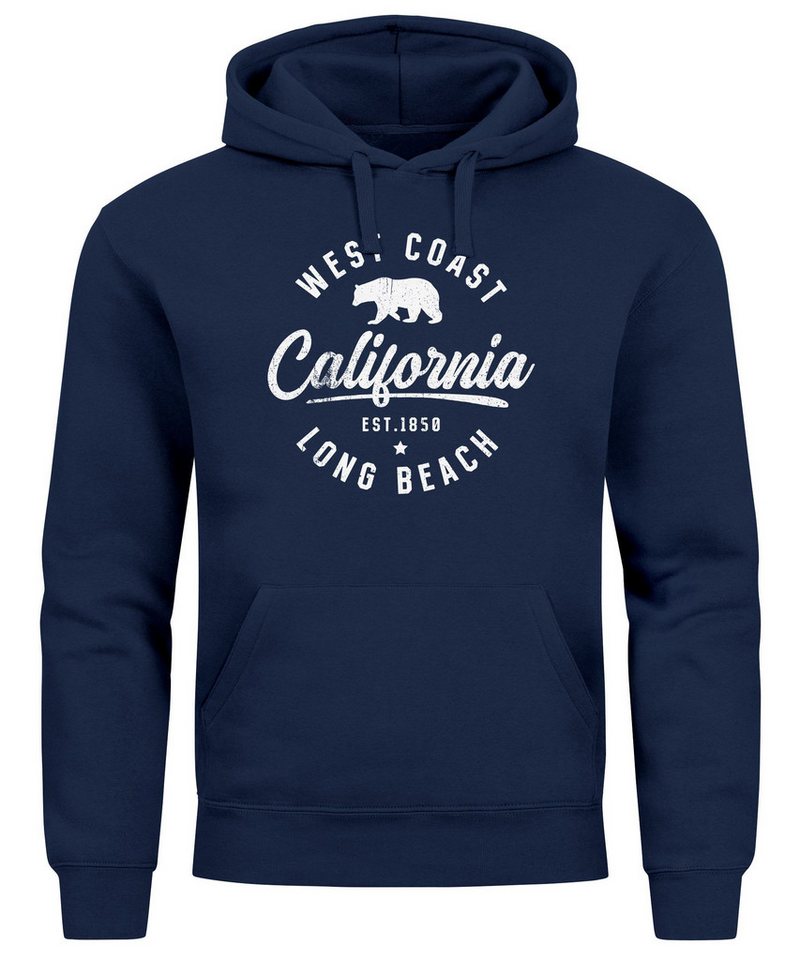 Neverless Hoodie Hoodie Herren Print California Aufdruck Bär Long Beach Neverless Hoodie Hoodie Herren Print California Aufdruck Bär Long Beach von Neverless