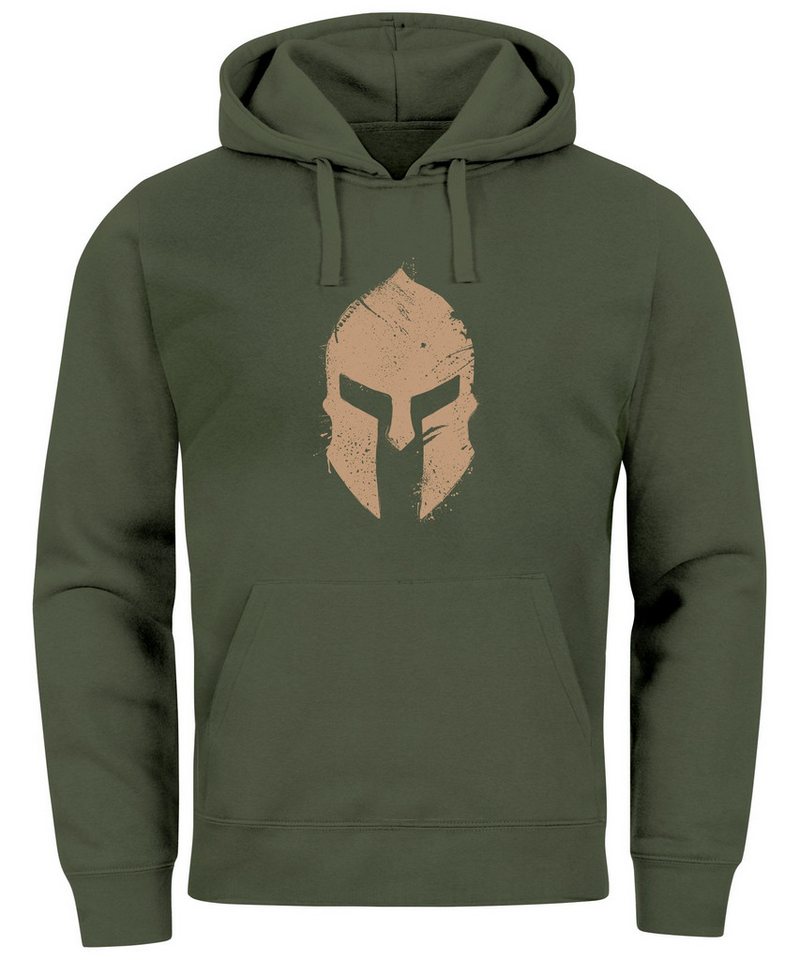 Neverless Hoodie Hoodie Herren Print Sparta-Helm Aufdruck Gladiator Krieger Warrior Neverless Hoodie Hoodie Herren Print Sparta-Helm Aufdruck Gladiator Krieger Warrior von Neverless