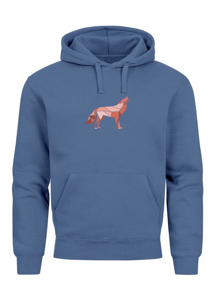 Neverless Hoodie Hoodie Herren Wolf Polygon Tiere Print Aufdruck Geometrie Kapuzen-Pull Neverless Hoodie Hoodie Herren Wolf Polygon Tiere Print Aufdruck Geometrie Kapuzen-Pull von Neverless