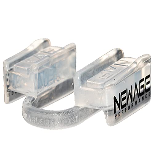 New Age Performance 6DS Sports and Fitness Weight-Lifting Mouthpiece - Lower Jaw - No-Contact - Includes Case - Clear von New Age Performance