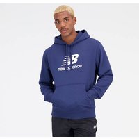 NEW BALANCE Herren T-Shirt Essentials Stacked Logo French Terry Hoodie von New Balance