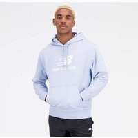 NEW BALANCE Herren T-Shirt Essentials Stacked Logo French Terry Hoodie von New Balance