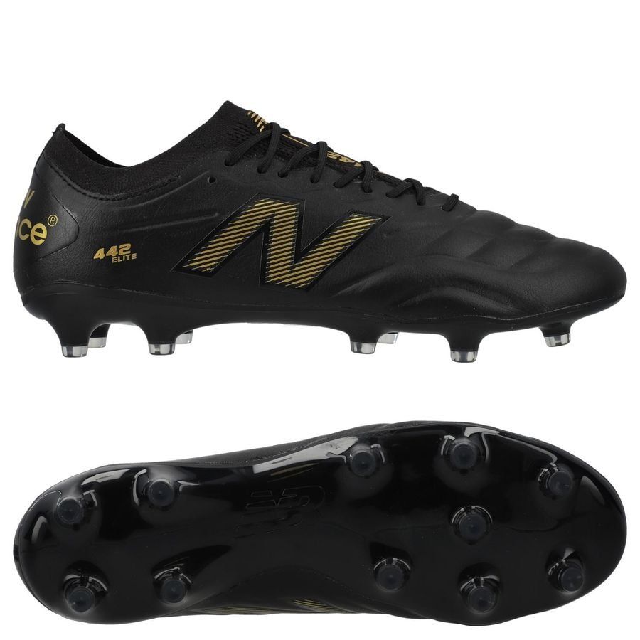 New Balance 442 V2 Elite FG 10 Year - Schwarz/Gold New Balance 442 V2 Elite FG 10 Year - Schwarz/Gold von New Balance
