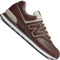 New Balance 574 Leather Herren-Sneaker Alabaster/Bordeaux New Balance 574 Leather Herren-Sneaker Alabaster/Bordeaux von New Balance