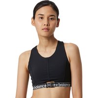 New Balance Achiever Crop Bra Black New Balance Achiever Crop Bra Black von New Balance
