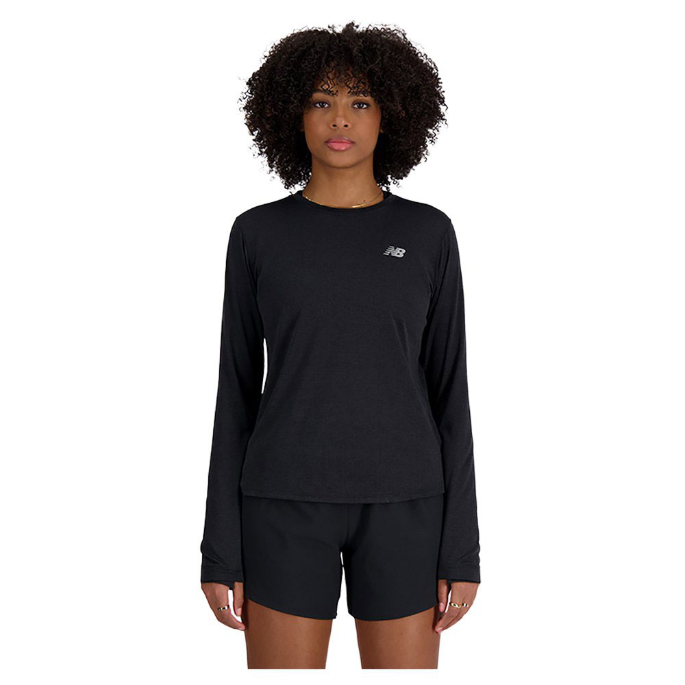 New Balance Athletics Long Sleeve T-shirt Schwarz L Frau New Balance Athletics Long Sleeve T-shirt Schwarz L Frau von New Balance