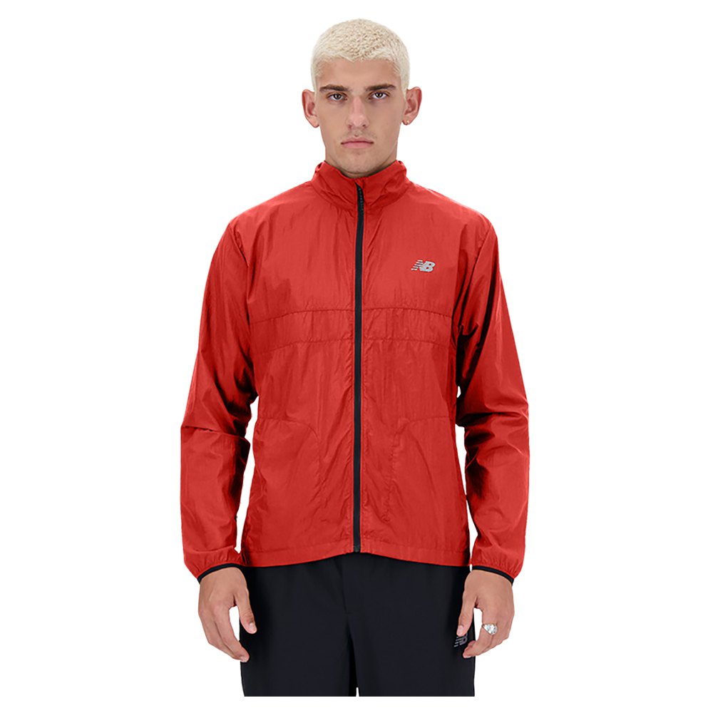 New Balance Athletics Packable Jacket Mehrfarbig M Mann von New Balance