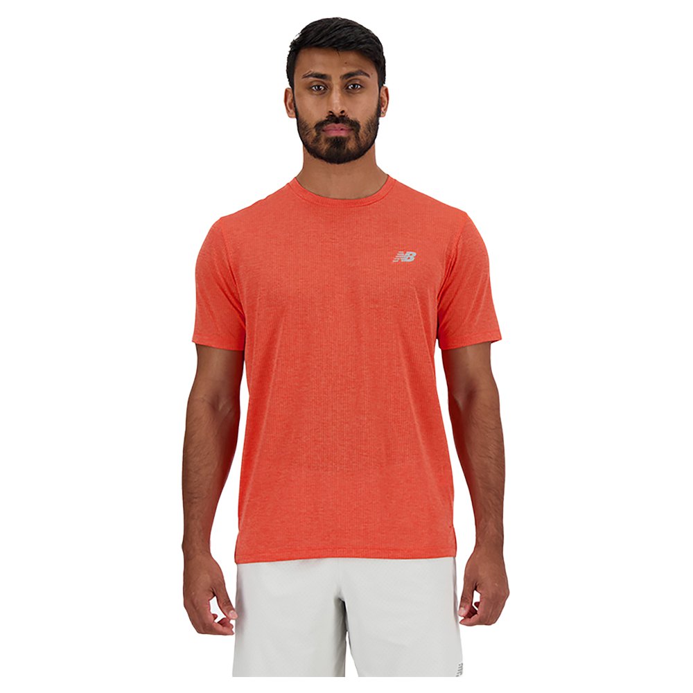 New Balance Athletics Short Sleeve T-shirt Orange XL Mann von New Balance