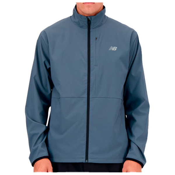 New Balance - Athletics Stretch Woven Jacket - Sweat- & Trainingsjacke Gr L;M;S;XL blau von New Balance