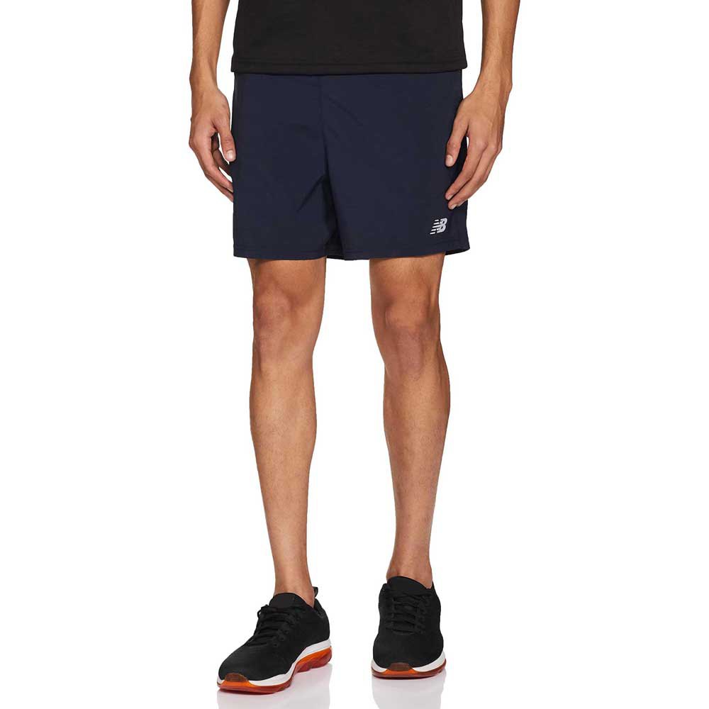 New Balance Core 5´´ Shorts Blau L Mann von New Balance