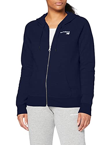 New Balance Damen WJ03806 Jacke, Dunkelblau Pigment, L New Balance Damen WJ03806 Jacke, Dunkelblau Pigment, L von New Balance