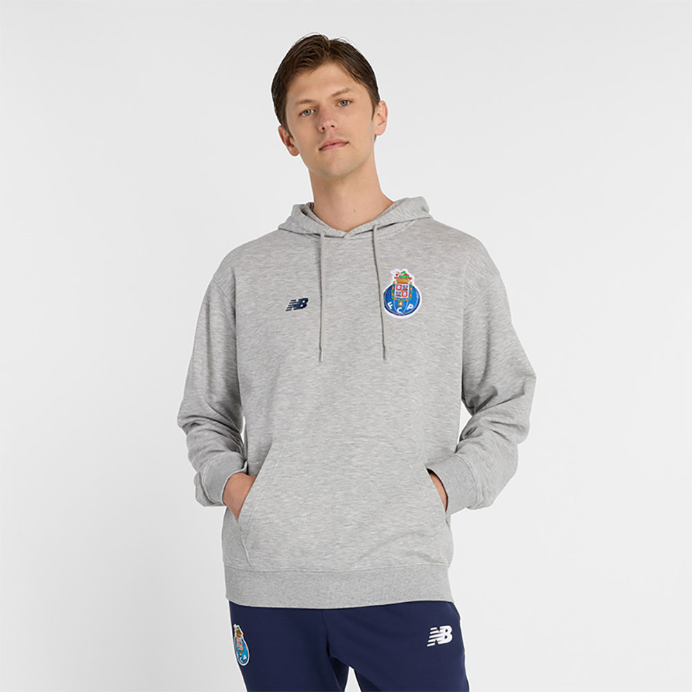 New Balance Fc Porto Terry Hoodie Grau S von New Balance