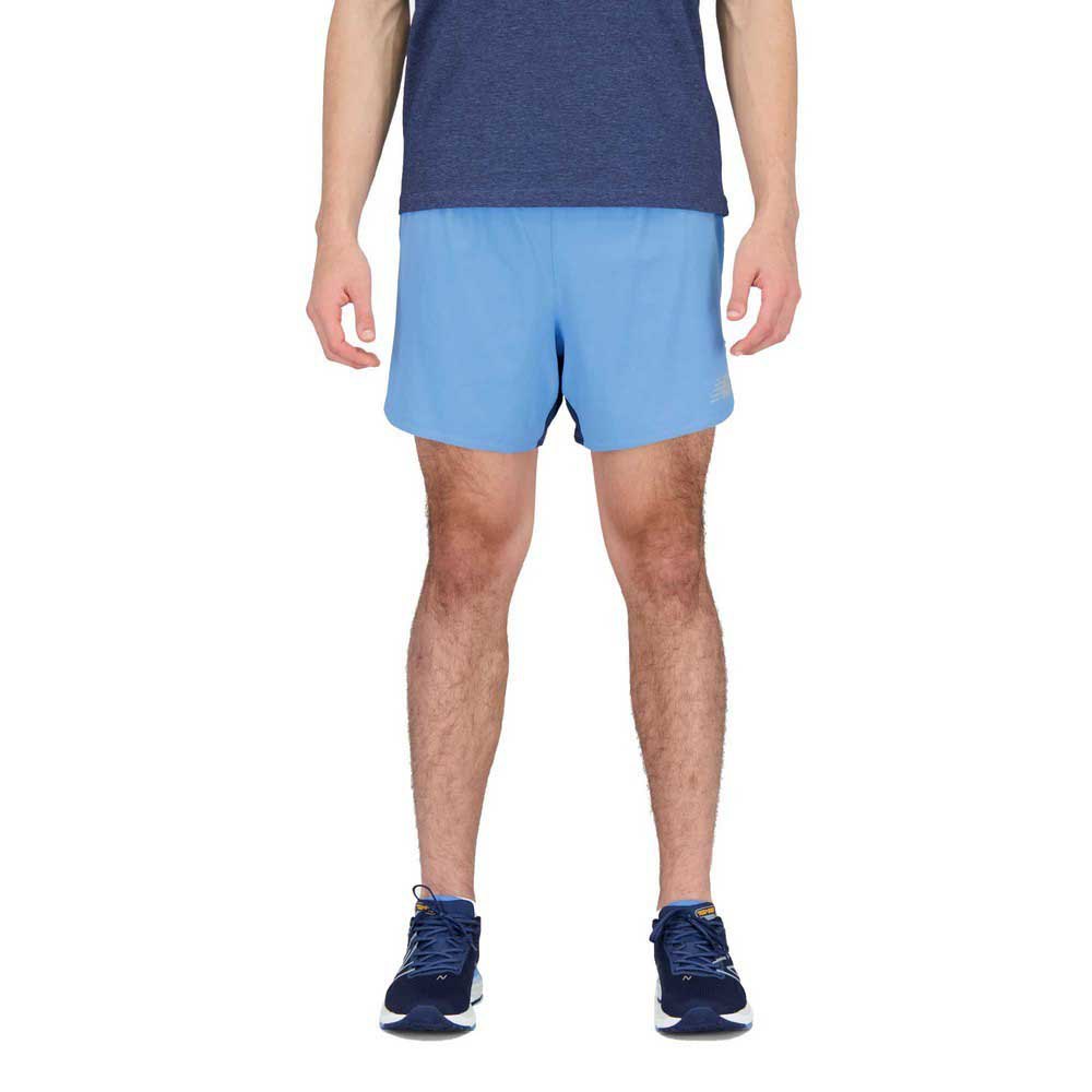 New Balance Impact 5´´ Shorts Blau XL Mann von New Balance