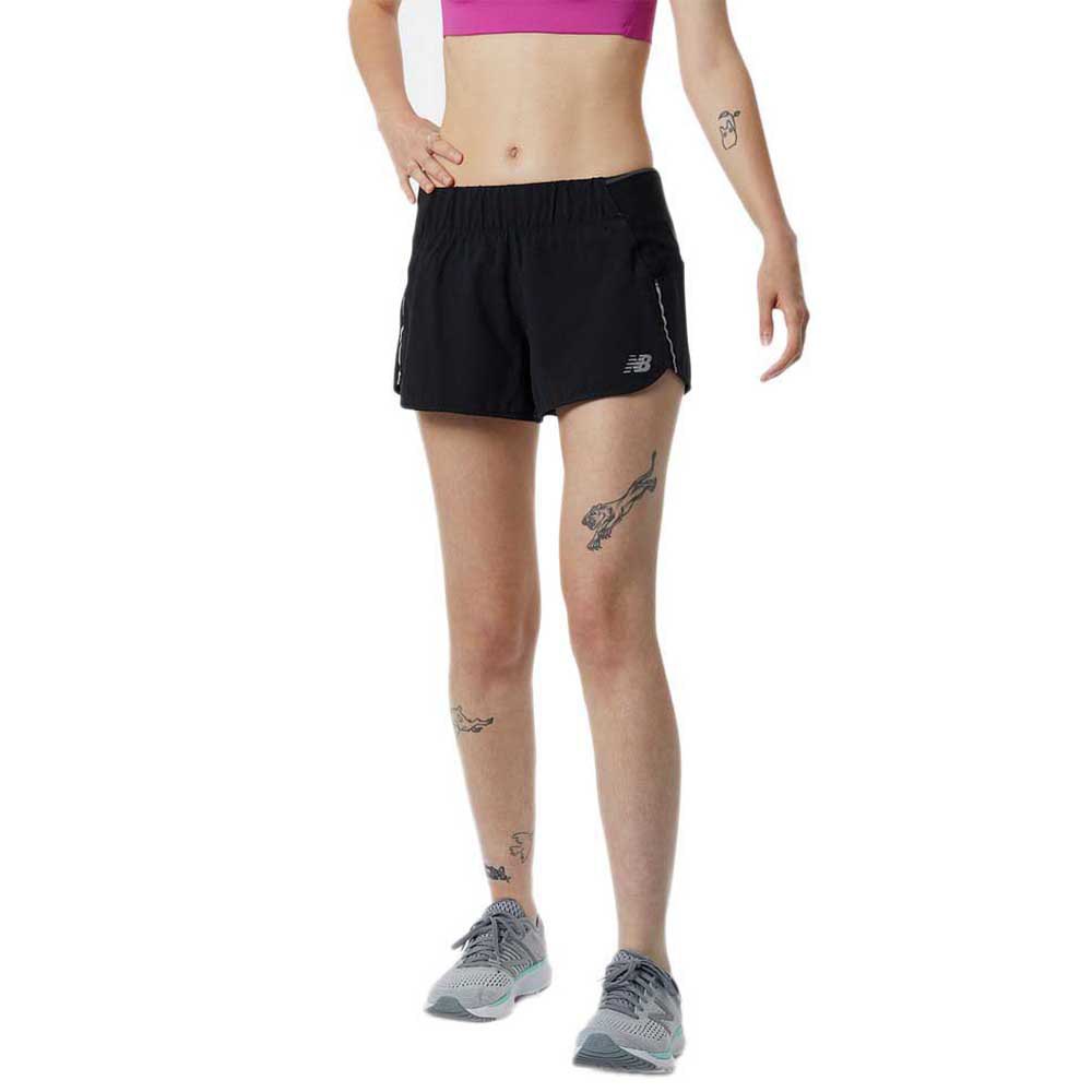 New Balance Impact Run 3´´ Shorts Schwarz L Frau New Balance Impact Run 3´´ Shorts Schwarz L Frau von New Balance