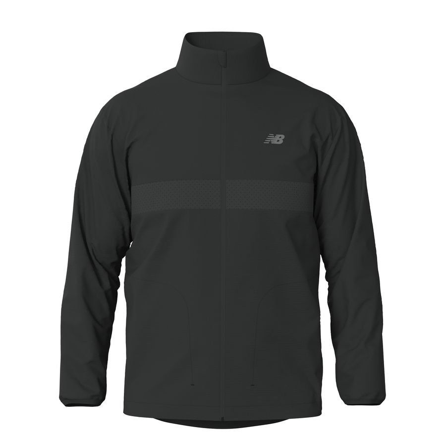 New Balance Laufjacke Athletics Reflective - Schwarz New Balance Laufjacke Athletics Reflective - Schwarz von New Balance