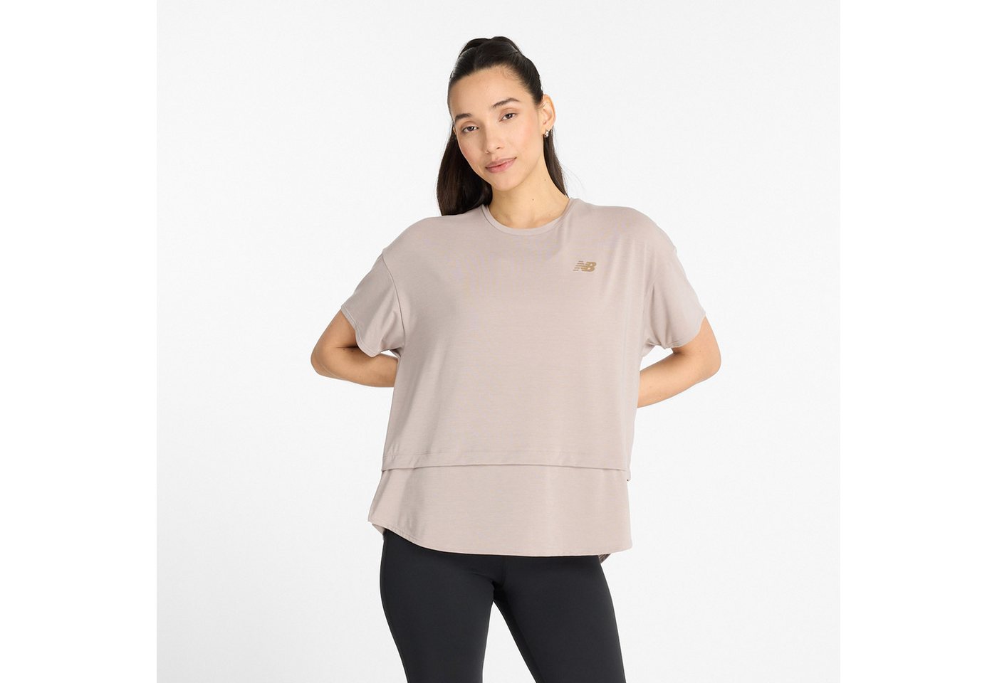 New Balance Laufshirt mit Label von New Balance