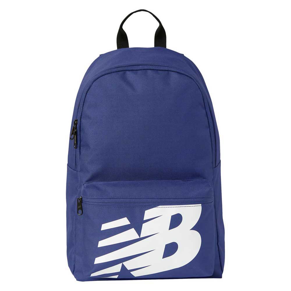New Balance Logo Round Backpack Blau von New Balance