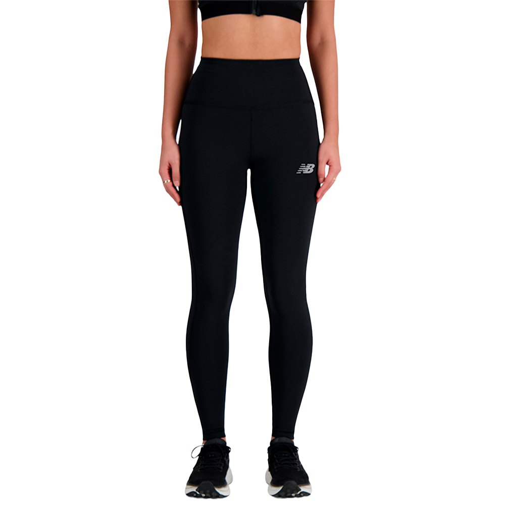 New Balance Sleek 27´´ Leggings High Waist Schwarz L Frau von New Balance