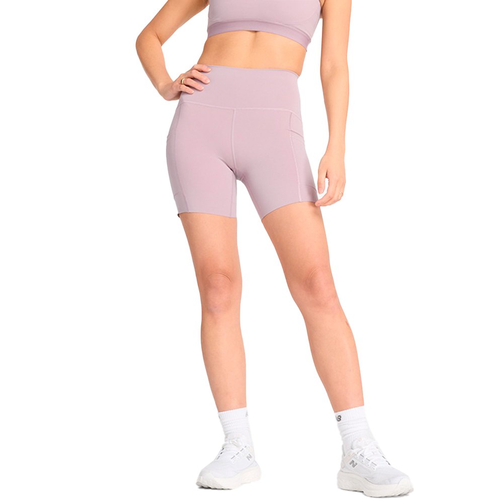 New Balance Sleek Pocket 6´´ Shorts Rosa L Frau New Balance Sleek Pocket 6´´ Shorts Rosa L Frau von New Balance