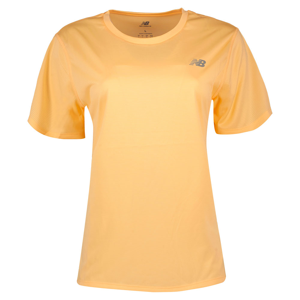 New Balance Sport Essentials Short Sleeve T-shirt Orange L Frau New Balance Sport Essentials Short Sleeve T-shirt Orange L Frau von New Balance