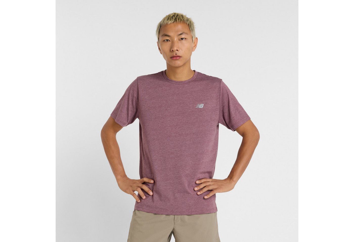 New Balance T-Shirt SPORT ESSENTIALS HEATHERTECH T-SHIRT New Balance T-Shirt SPORT ESSENTIALS HEATHERTECH T-SHIRT von New Balance