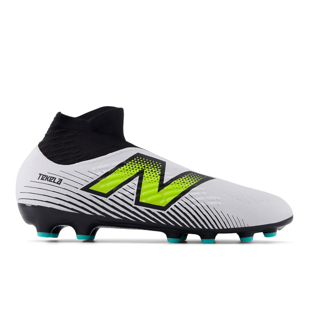 New Balance Tekela Magia Ag V4+ Football Boots Weiß EU 45 von New Balance