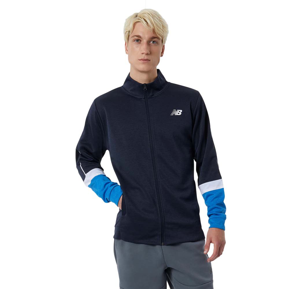 New Balance Tenacity Knit Jacket Blau XL Mann New Balance Tenacity Knit Jacket Blau XL Mann von New Balance