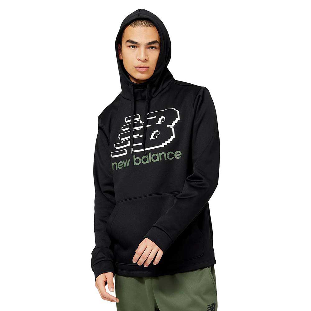 New Balance Tenacity Performance Fleece Hoodie Schwarz L Mann von New Balance