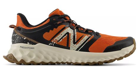 new balance fresh foam garoe trailrunning schuhe schwarz orange beige herren von New Balance