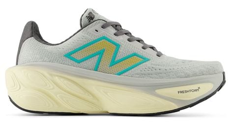 new balance fresh foam x more v5 running schuhe grau blau gelb herren von New Balance