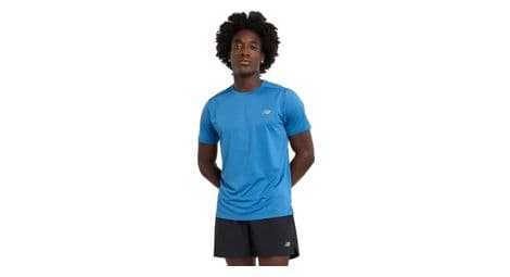 new balance sport essentials kurzarm trikot blau herren von New Balance