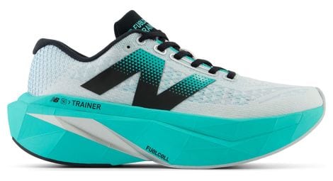 running schuhe new balance fuelcell supercomp trainer v3 weis blau damen von New Balance