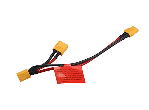 ND Tackle Y-Adapter für Batterien und Akkus mit XT-60 Stecker | Bait Boat 2 und andere | Zwei weibliche Stecker zu einmal männlich ND Tackle Y-Adapter für Batterien und Akkus mit XT-60 Stecker | Bait Boat 2 und andere | Zwei weibliche Stecker zu einmal männlich von New Direction Tackle