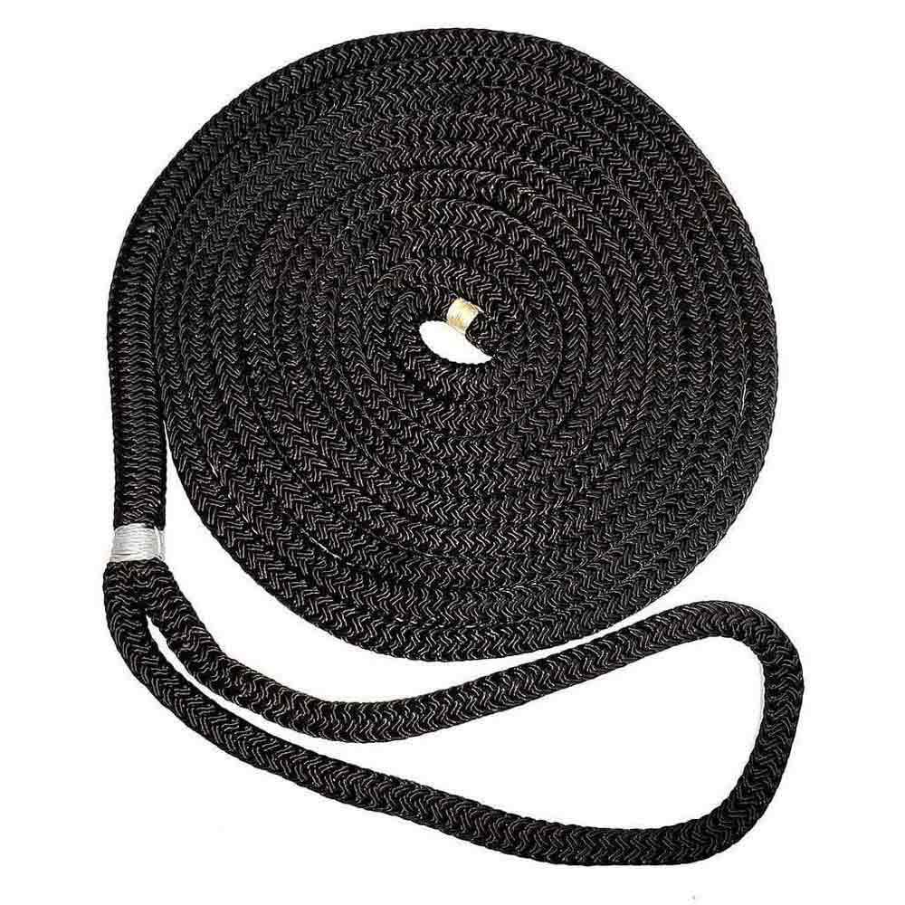 New England Ropes Dockline Braided Rope 7.6 M Schwarz 15.9 mm von New England Ropes