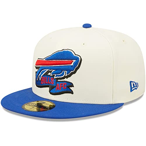 Era 59FIFTY Cap - NFL Sideline Buffalo Bills - 7 5/8, 62, Buffalo Bills Cream Era 59FIFTY Cap - NFL Sideline Buffalo Bills - 7 5/8, 62, Buffalo Bills Cream von New Era