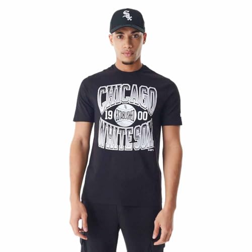 MLB Gradient T-Shirt Chicago Whitete Sox Black Whitete von New Era