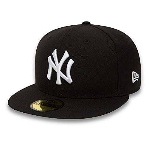 NEW ERA Cap MLB Basic Neyyan black white (7 1/8) , 7 1/8 von New Era