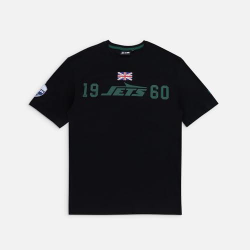 NFL Games Square Arch Oversized T-Shirt New York Jets Black von New Era