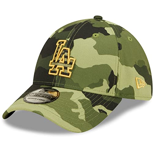 New Era 39Thirty Cap - ARMED FORCES Los Angeles Dodgers - M/ von New Era