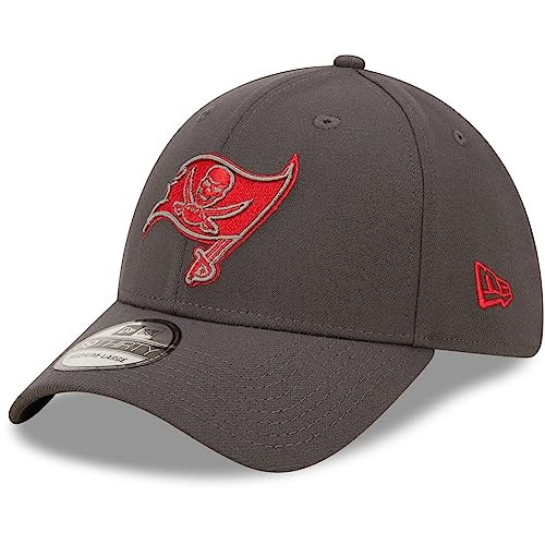 New Era 39Thirty Cap - Tampa Bay Buccaneers Charcoal - L/XL von New Era