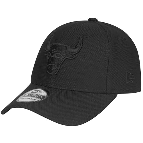 New Era 39Thirty Diamond Cap - Chicago Bulls schwarz - M/L von New Era