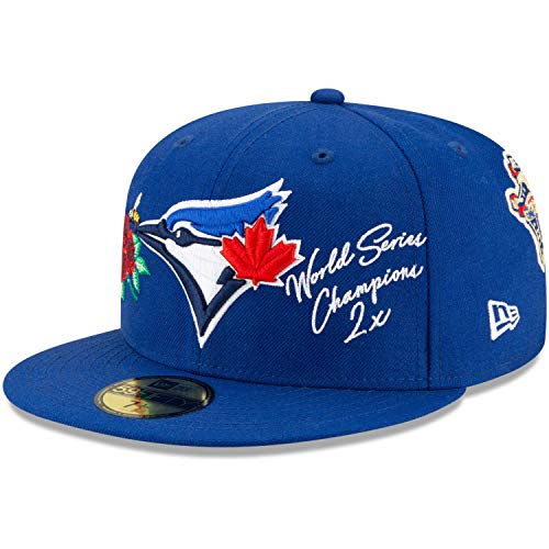 New Era 59Fifty Cap Multi Graphic Toronto Blue Jays - 7 5/8 von New Era