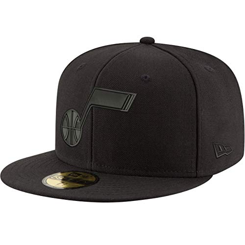 New Era 59Fifty Cap - NBA Black Utah Jazz - 7 5/8 von New Era