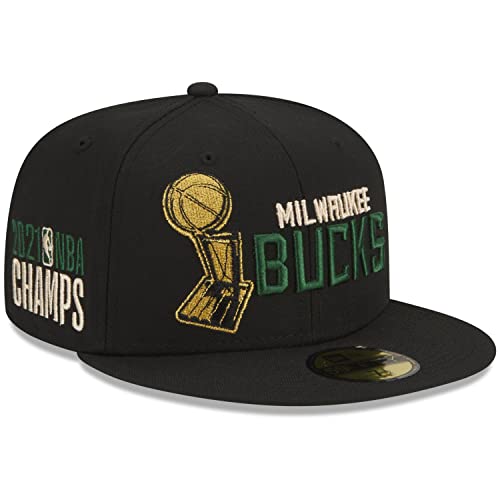 New Era 59Fifty Cap - NBA CHAMPIONS Milwaukee Bucks - 7 3/8 von New Era
