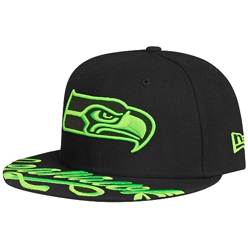 New Era 59Fifty Cap - NEON Script Seattle Seahawks - 7 1/4 von New Era