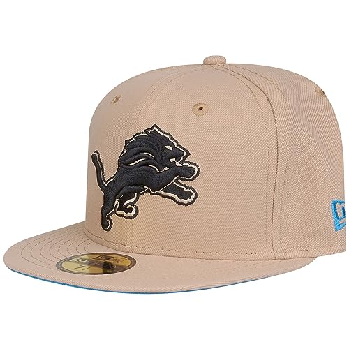 New Era 59Fifty Fitted Cap Detroit Lions Camel beige - 7 3/8 von New Era