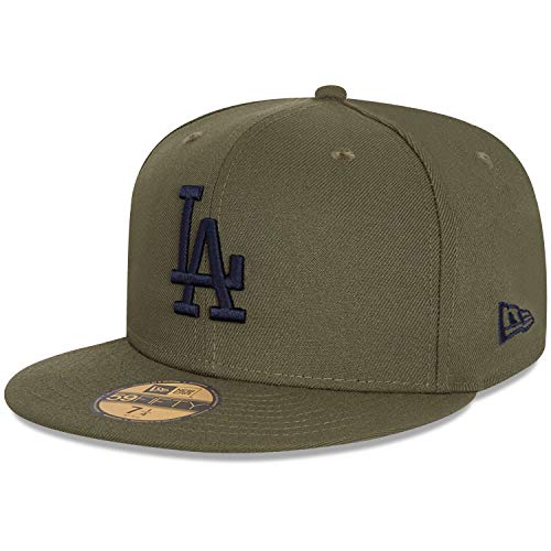 New Era 59Fifty Fitted Cap Los Angeles Dodgers Oliv - 7 1/8 New Era 59Fifty Fitted Cap Los Angeles Dodgers Oliv - 7 1/8 von New Era