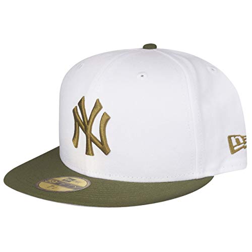 New Era 59Fifty Fitted Cap - New York Yankees weiß - 7 1/8 von New Era