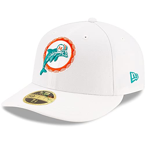 New Era 59Fifty Low Profile Cap Retro Miami Dolphins - 7 1/2 von New Era