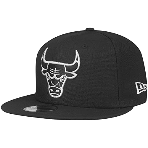 New Era 9Fifty Snapback Cap - Chicago Bulls schwarz grau von New Era